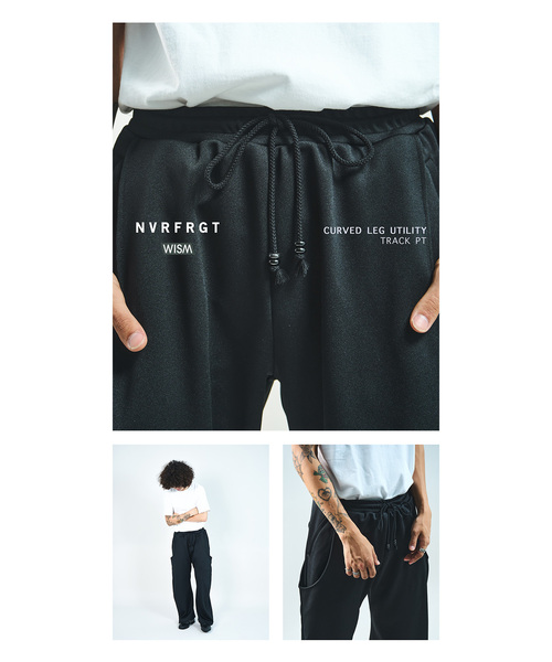 NVRFRGT（ネヴァーフォーゲット） パンツ × WISM別注 CURVED LEG