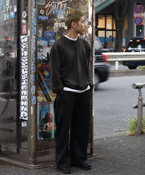 NVRFRGT（ネヴァーフォーゲット） パンツ × WISM別注 CURVED LEG