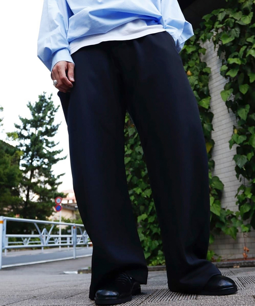 NVRFRGT（ネヴァーフォーゲット） パンツ × WISM別注 CURVED LEG