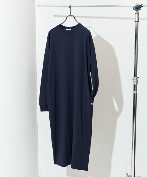 ワンピース 限定展開　USAコットン ビッグ シルエット ロングスリーブ ワンピース | FREAK'S STORE | 04