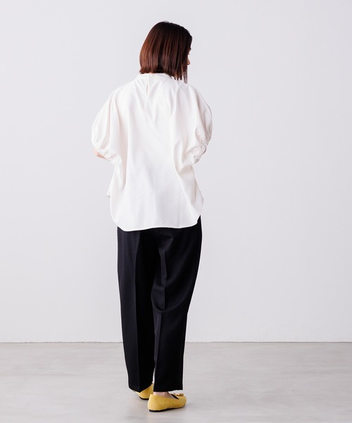 「hunch」 半袖ブラウス FREE ブラック レディース_画像4