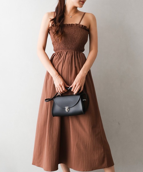 SpRay（スプレイ） ワンピース 「2点セット」シャーリングジャケット