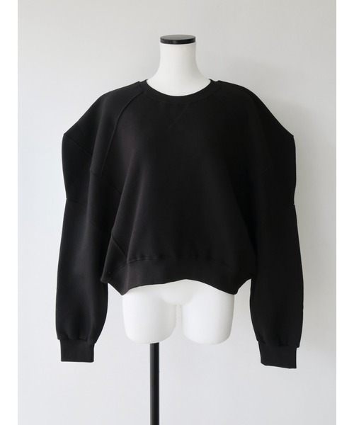 AMOMMA（アモマ） トレーナー スウェット PUFF SLEEVE SWEAT裏起毛