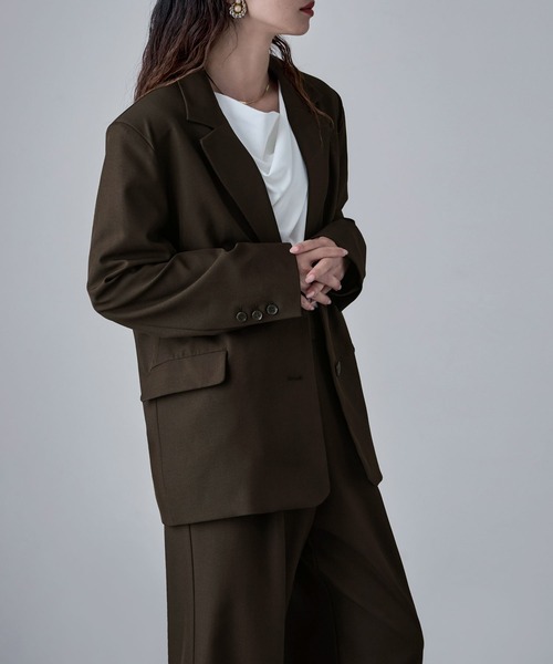 ジャケット・アウター ella_selectshop mat satin quilting coat etoll.（エトル） ジャケット テーラードジャケット 入学式 卒業式