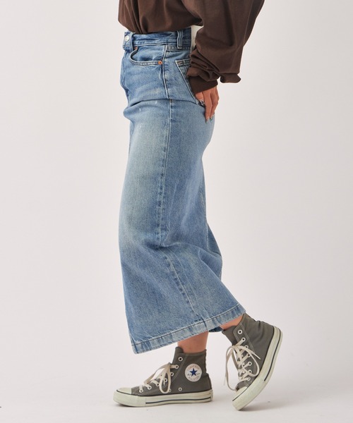 Calvin Klein（カルバン・クライン） デニムスカート DENIM MAXI SKIRT