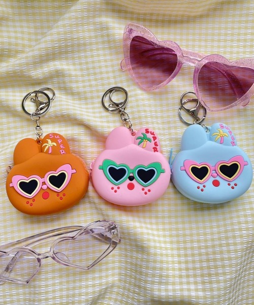 WEGO（ウィゴー） ポーチ WEGO/バカンスアニマルミニポーチ レディース