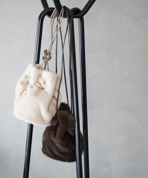 qualite（カリテ） ショルダーバッグ バッグ ファーバック/秋服/冬服