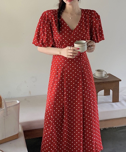 「MAISON DE THERESE」 半袖ワンピース FREE ブラック レディース_画像7