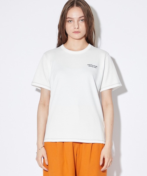 「beautiful people」 半袖Tシャツ SMALL ブラック レディース_画像5