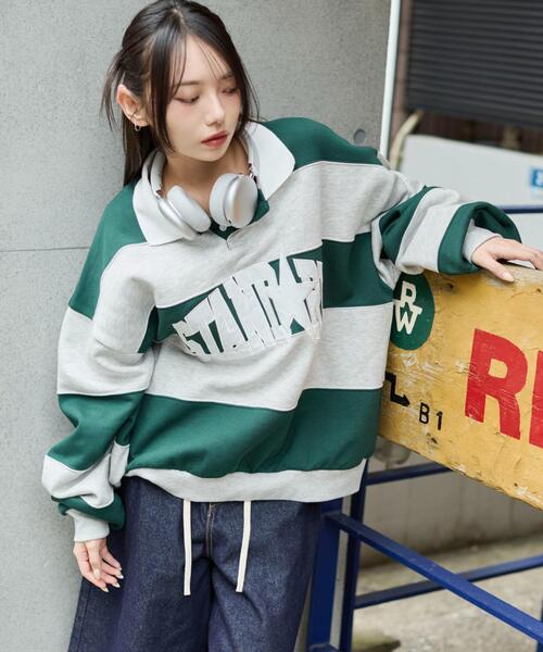 WEGO（ウィゴー） トレーナー スウェット WEGO/カレッジロゴラガー