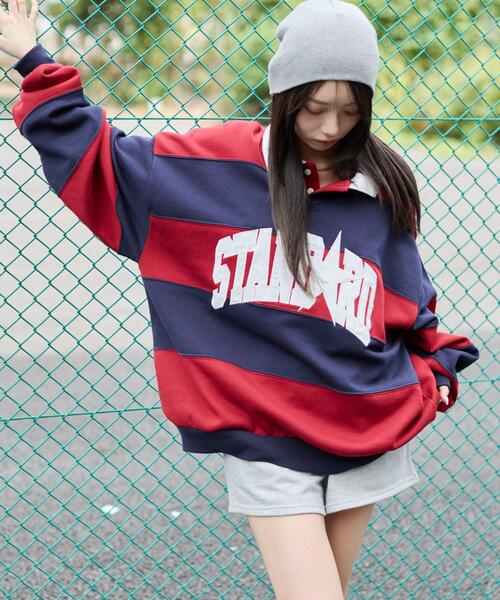 WEGO（ウィゴー） トレーナー スウェット WEGO/カレッジロゴラガー