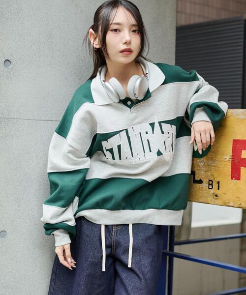 WEGO（ウィゴー） トレーナー スウェット WEGO/カレッジロゴラガー