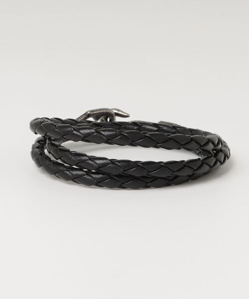 「JAM HOME MADE」 ブレスレット ONE SIZE ブラック×シルバー メンズ_画像2