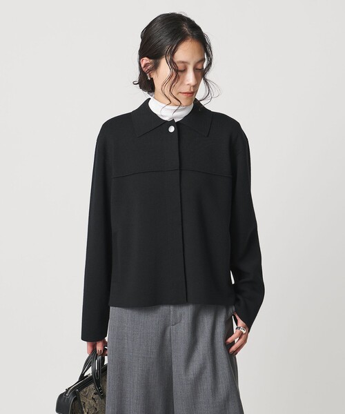 美品　ユナイテッドアローズ　ニットジャケット UNITED ARROWS（ユナイテッドアローズ） カーディガン ミラノリブ