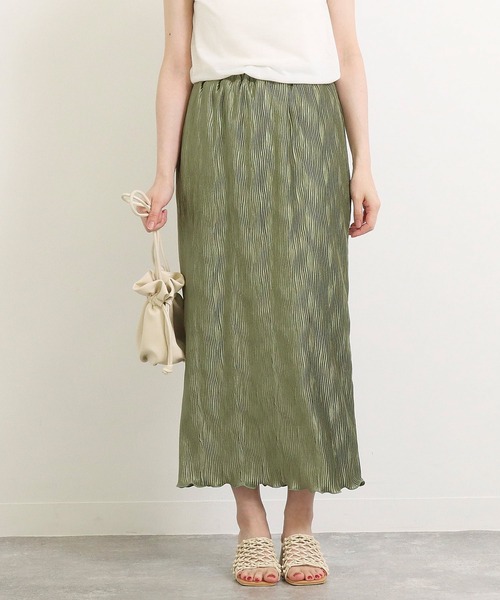 「AULI」 プリーツスカート X-SMALL ブラック レディース_画像9