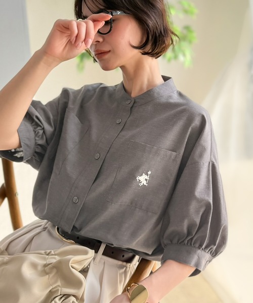 classicalelf（クラシカルエルフ） ブラウス シャツ 涼やかリネンで