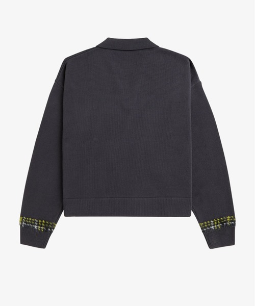 FRED PERRY（フレッドペリー） ニット セーター Tartan Panel Knitted