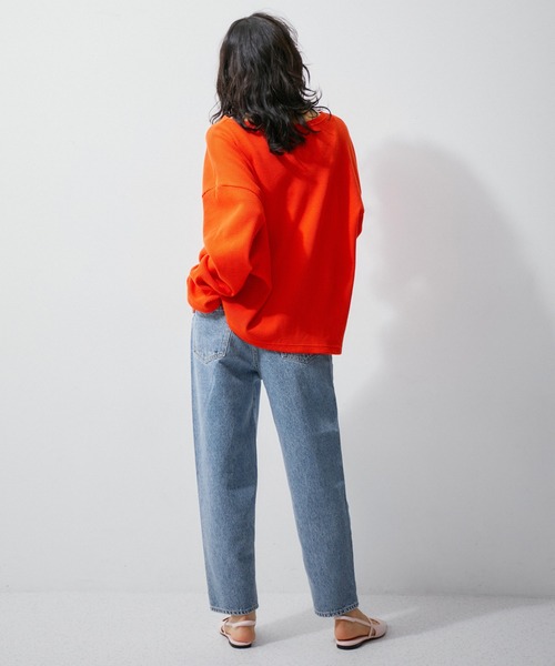 「NEEDBY heritage」 デニムパンツ 23 ブルー レディース_画像7