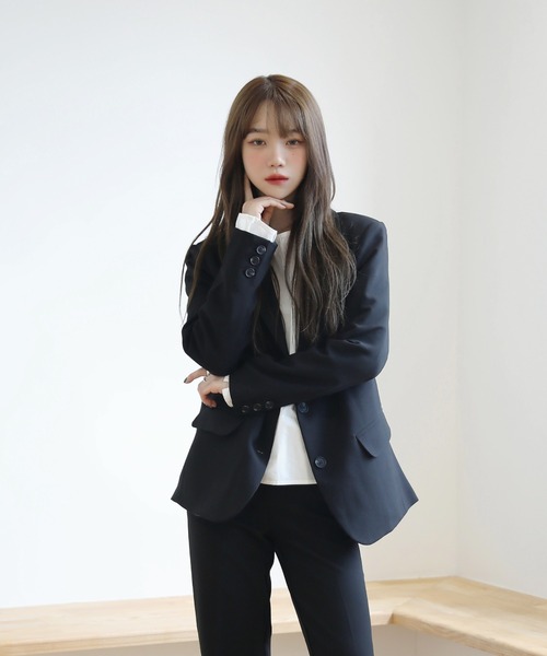 「by muni:r」 セットアップ SMALL ブラック レディース_画像6