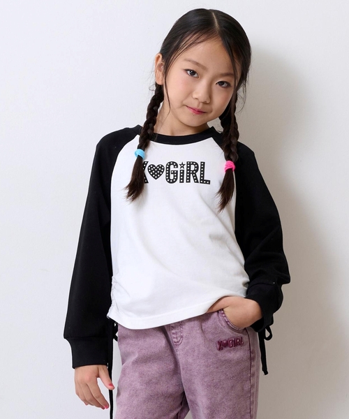 X-girl Stages（エックスガールステージス） tシャツ スタッズ