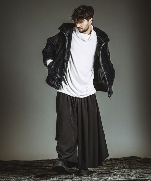 NO ID.（ノーアイディー） コート ジャケット 「NO ID.」Fake Fur Big