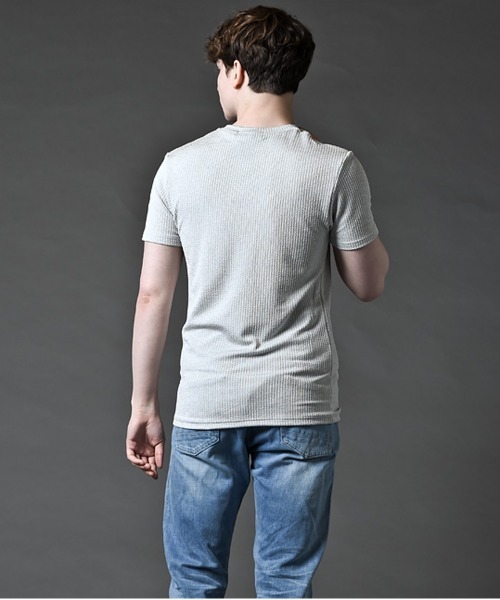 「BUFFALO BOBS」 半袖Tシャツ 2-3 グレー メンズ_画像10