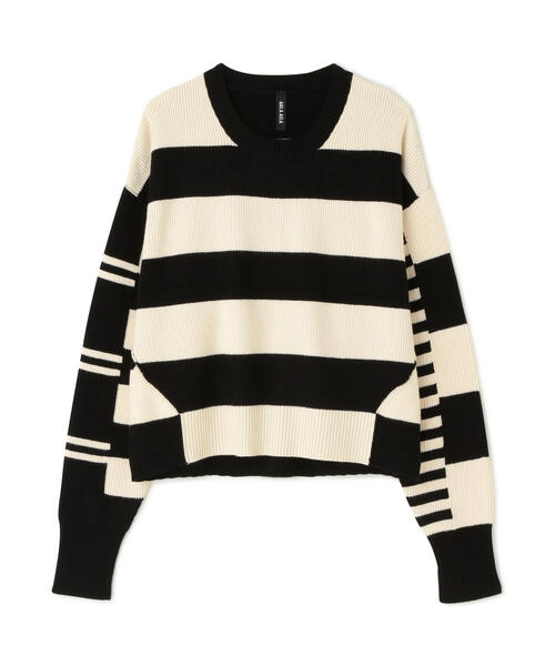 「AULA AILA」 長袖ニット 0 ネイビー レディース_画像8