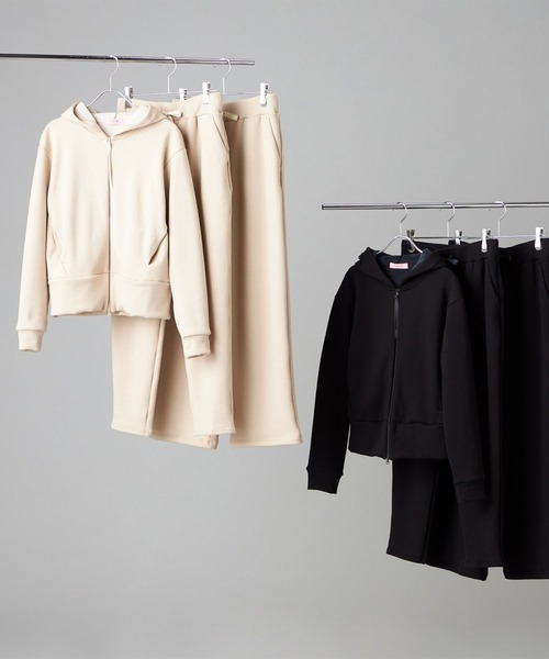 Chacott（チャコット） スウェットパンツ ジャージ 裏起毛ストレート