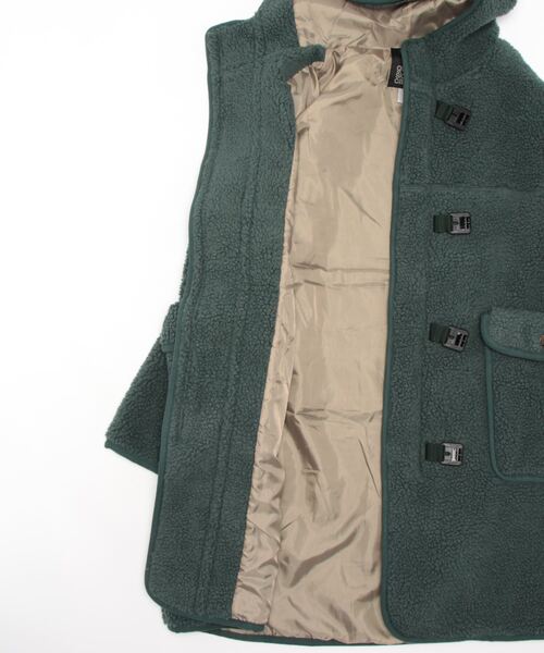「go slow caravan」 ダッフルコート MEDIUM グリーン系その他 メンズ_画像3