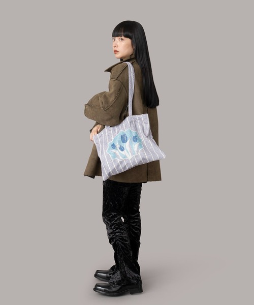 Casselini（キャセリーニ） トートバッグ レースチューリップトート