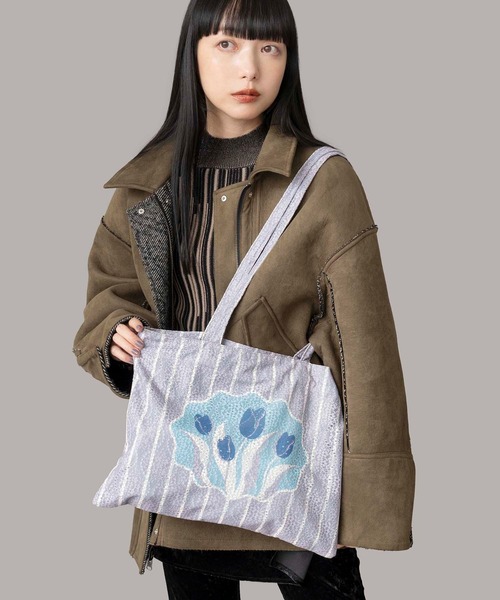 Casselini（キャセリーニ） トートバッグ レースチューリップトート