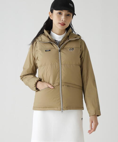 ダウンベスト レディース（MASTER BUNNY EDITION／スポーツ用品）の