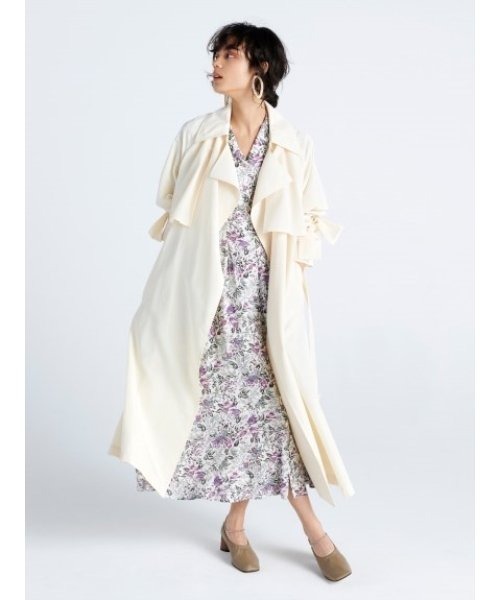 「FRAY I.D」 長袖ワンピース 1 ブルー レディース_画像4