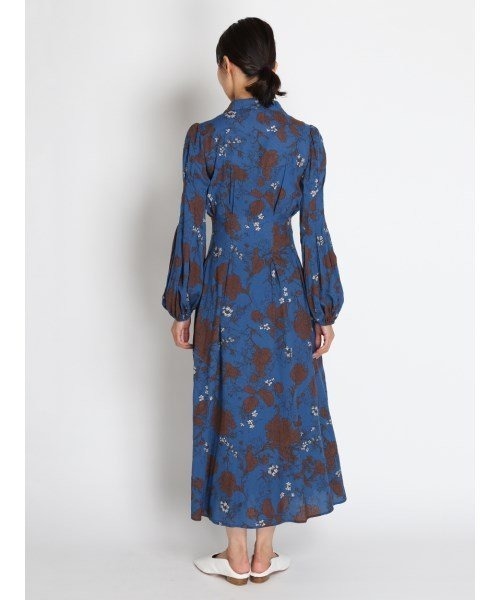 「FRAY I.D」 長袖ワンピース 1 ブルー レディース_画像6