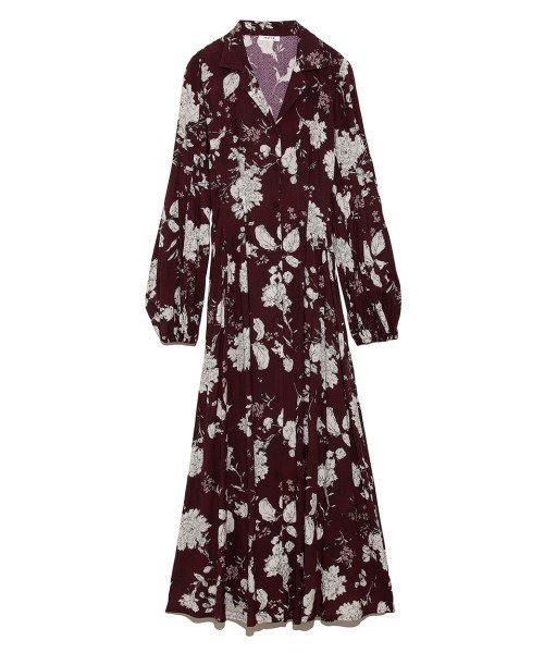 「FRAY I.D」 長袖ワンピース 1 ブルー レディース_画像7