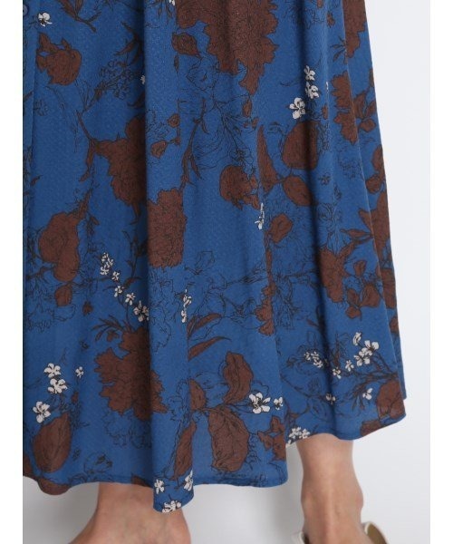 「FRAY I.D」 長袖ワンピース 1 ブルー レディース_画像9