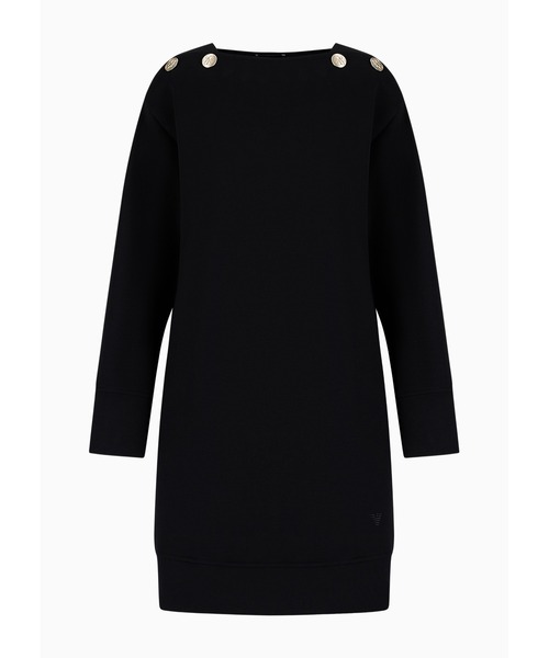 EMPORIO ARMANI 「EMPORIO ARMANI」 長袖ワンピース 42 ブラック