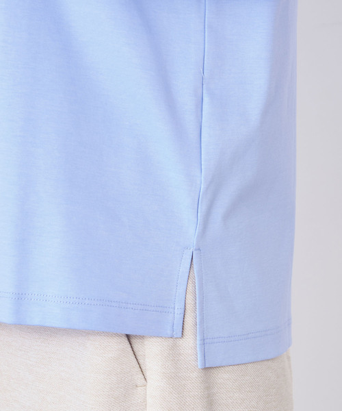 「A/C DESIGN BY ALPHA CUBIC」 長袖カットソー M サックスブルー レディース_画像7