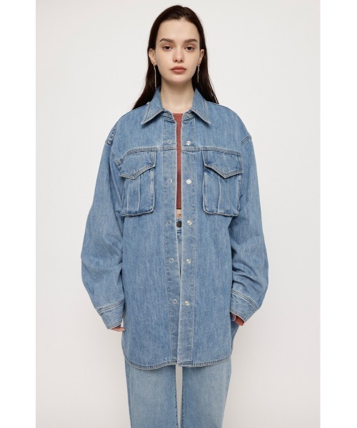 SLY JEANS デニムジャケット ライトブルー・ダークブルー サイズ1 SLY 