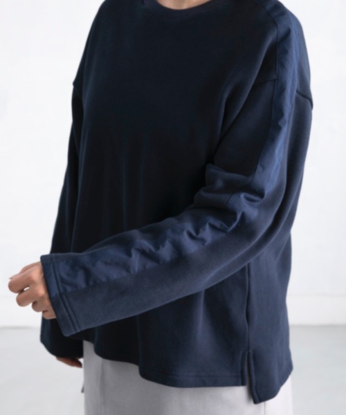 「COCO WALK」 スウェットカットソー FREE ネイビー レディース_画像6