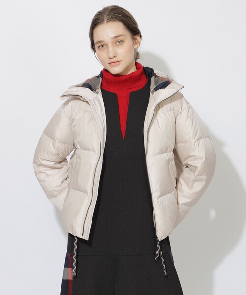 CB CRESTBRIDGE ダウンコート ダウンジャケット 「Quiet checkシリーズ