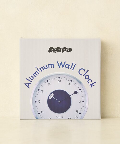 SAHIR（サヒール） 時計 サヒール」Aluminum wall clock 掛け時計