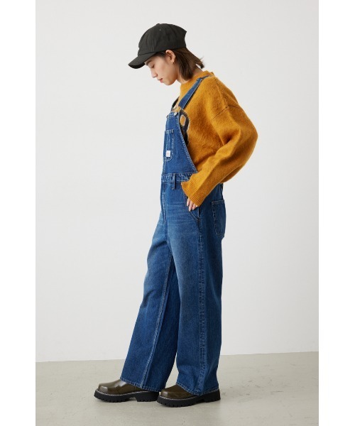 「RODEO CROWNS WIDE BOWL」 オーバーオール SMALL ブルー レディース_画像7