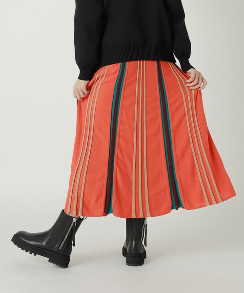 ZUCCa（ズッカ） ニットスカート M size ボルドー レディース