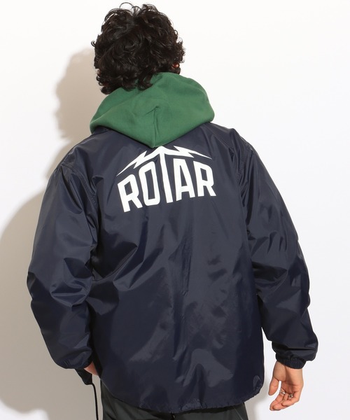 ROTAR（ローター） ナイロンジャケット ROTAR Lightning LOGO coach