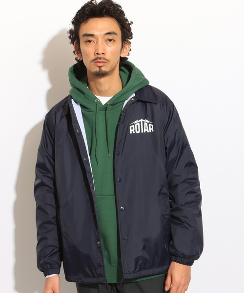 ROTAR（ローター） ナイロンジャケット ROTAR Lightning LOGO coach
