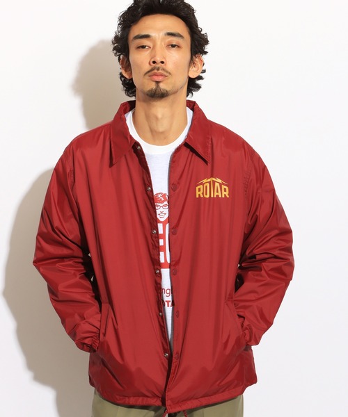 ROTAR（ローター） ナイロンジャケット ROTAR Lightning LOGO coach