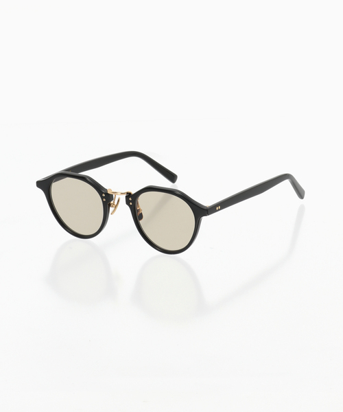 【レンズ新品】ADSR SATCHMO サングラス　レンズ色: ブラウン A.D.S.R. / SATCHMO 15 / Clear Brown / Silver - Light Gray クリア