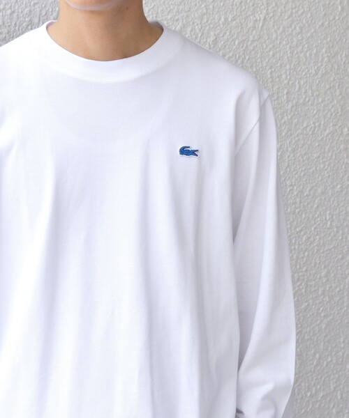 LACOSTE（ラコステ） 長袖Tシャツ SMALL ネイビー メンズ : ZOZOTOWN