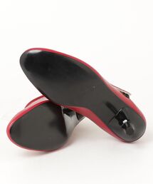「Rouge vif」 パンプス「POEコラボ」 35.5 レッド レディースの画像3